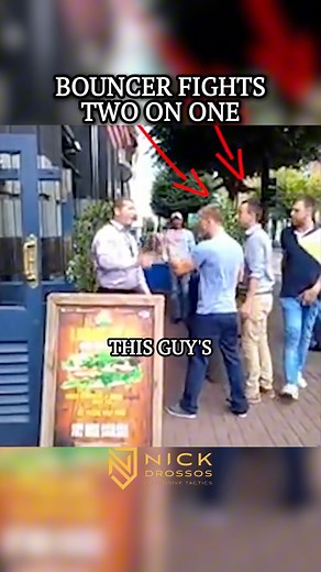 12K views · 67 reactions | Bouncer Fights 2 Guys Outside Bar || Fight Analysis #security #securityguard #bouncer | Nickdrossos.com | Facebook