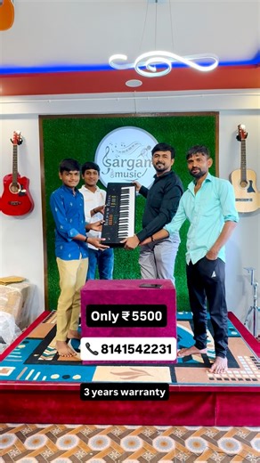 𝕄𝕦𝕤𝕚𝕔 𝕚𝕟𝕤𝕥𝕣𝕦𝕞𝕖𝕟𝕥𝕤 𝕞𝕒𝕝𝕝 on Instagram: "Trinity Company का प्रीमियम Keyboard आज की LIVE DELIVERY के साथ 🚚🎹 Best Sound Quality • Heavy Duty • Long Life Product 📦 All India Delivery Available 🌍 World Wide Shipping 🏬 Sargam Music Mall 📍 Borisana Road, Balram Shopping Centre, F3, Kalol – Gujarat (382721) 📞 8141542231 #trinitykeyboard #trinitymusic #indiankeyboardplayer #keyboardist #musicalinstruments #musicshopindia #sargammusicmall #gujaratimusic #indiadelivery #livekeyboa