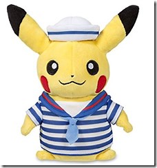 Pikachu Is The Cutest Sailor With The Latest Pikachu Celebrations Plush