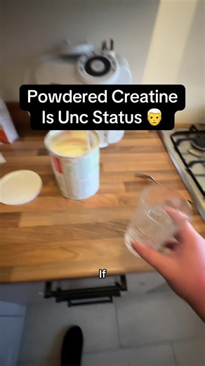 Powdered creatine is unc status #creatine #creatinegummies #creatinepowder