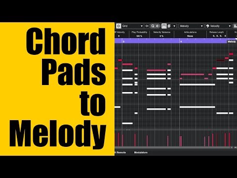From Chord Pads to Melody | Starting a Song with Cubase Chord Pads