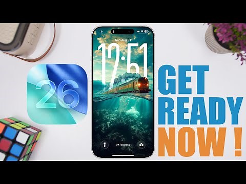 iOS 26 Update - How To Prepare Your iPhone Right NOW !