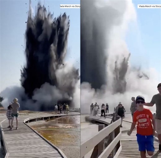 黃石公園「熱液爆炸」影片曝！　 遊客嚇壞狂奔 | ETtoday國際新聞 | ETtoday新聞雲