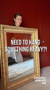 With @ZirconTools, hanging a heavy mirror doesn’t have to be hard ! #ad Fun fact, when I told my dad I had a new stud finder to try he RAVED about the Stud Sensor HD55. Which made me realize this would make an excellent stocking stuffer! Head to my bio to get one for the DIYer (heck, anyone with walls) in your life! Available exclusively at the @homedepot. #diy #diyprojects #zircon #studfinder #hd55 #studsensor #diytutorial #diyhowto #diyreels | Lauren's Handmade Home
