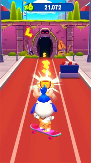 Talking Tom Gold Run Stone Age Hank vs Cave Boss Fight 😲 #shorts #talanditom