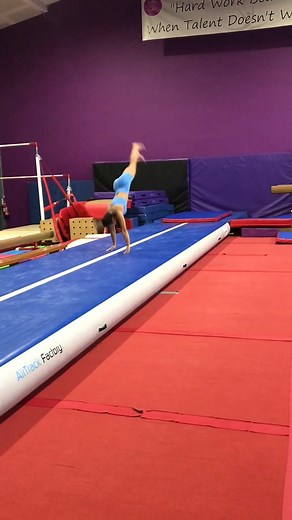 Practice makes perfect! 💙 | AirTrack Factory