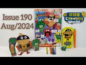 CBeebies Special Magazine, issue 190, Aug/2024, Supertato special!!! 🥔🥔