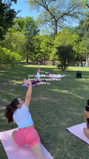 hotgirlsfitnessclub | satx on Instagram: "grateful to get to move together with our sisters, no matter your background, size, color, age, or fitness level!💅🏼 but fr we created to this community for women to have a safe space to find genuine connections and grow together❗️ San Antonio is such a diverse city also so try to show a little more empathy to each other & focus on being more united, less divided, diva!!💗 #sanantoniotiktok #thingstodoinsanantonio #sanantoniotexas #sanantoniotx #sananto