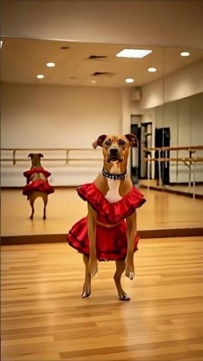 Dog Caught Dancing Like a Pro?! Unreal Video 😂🐶 #shorts #dog