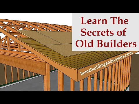 How To Add Curved Shape To Top of Gable Roof Overhang - Architectural Details For Builders