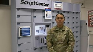 Health innovation continues to arrive across the MHS. This video will guide you on how to use the automated RX ScriptCenter kiosk located inside the Landstuhl Regional Medical Center Pharmacy in Landstuhl, Germany. | Defense Health Agency