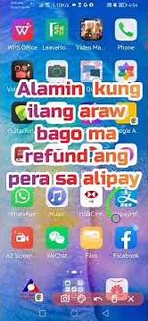 Alamin kung Ilang Araw ba Bago Ma-REFUND ang Pera sa Alipay-hk Account