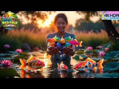 Colorful Freshwater Fish in Giant Eggs – Incredible Catch!