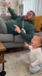 Baby’s Tiny Prank That Shocked Dad! 🤣😴 #FunnyBabyMoment #BabyPrank #DadAndBaby #FamilyComedy #WholesomeFun #LaughOutLoud #CuteChaos #ParentingFun #FamilyShorts #MustWatchMoments | baby John