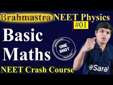 Basic Math Complete Revision-One Shot | JEE/NEET Physics-01