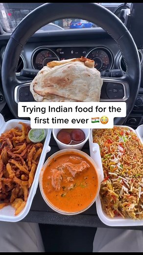 10M views · 270K reactions | trying Indian food for the first time ever | DrHobs | Facebook