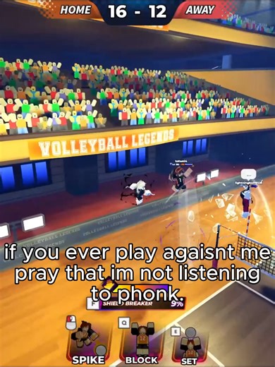 dont awaken the beast... 😈 #vbl #volleyballlegends #roblox #fyp #volleyball #haikyu #blowup #viral #haikyuu #foryoupage #2v2 #ranked #tsh #sanu