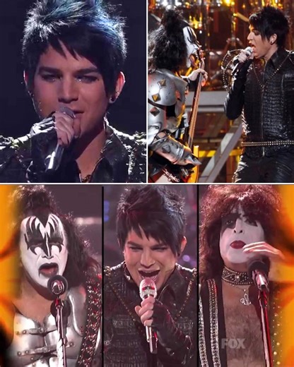 “YOU’RE THE VOICE OF A NEW GENERATION.” That’s what Gene Simmons told Adam Lambert after his 2009 American Idol finale performance with KISS — and in that moment, everything changed. At 27, Adam stepped on stage fearless, commanding, and impossible to ignore, with fire, lights, and legends all around. He didn’t just perform — he owned the night. That one electric moment launched him from Idol runner-up to fronting Queen and selling out stadiums worldwide, proving some nights don’t just make hist