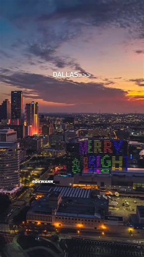 5.6K views · 372 reactions | We love Dallas (especially around the holidays)! This is your sign to book your flight to Dallas this #traveltuesday. It's easy since we have two airports, DFW Airport and Dallas Love Field! Start planning your trip here: https://bit.ly/3GlnbiQ ️ by @dkwann_ on Instagram | Visit Dallas | Facebook