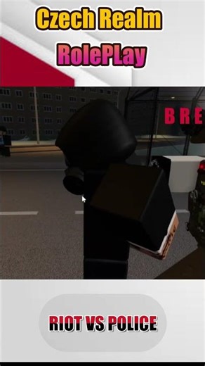 (ROBLOX - Czech Realm RP) Demonstrace VS Policie - NEWS
