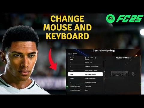How to Change Mouse and keyboard Control Settings in FC 25 FIFA 25