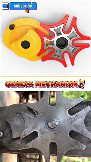Geneva #mechanism #3ddesign #engineering #cad