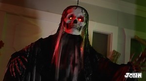 Watch Halloween Animated Hanging Grim Reaper on Amazon Live