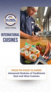 Global Academy’s International Cuisine Course equips you for your dream career in kitchens worldwide! FEW SLOTS LEFT FOR SEPTEMBER 2024 INTAKE! Go Global! 📱0916 708 1346 ☎(02) 8638-5949 or (02)8638 6183 📧 info.globalacademyph@gmail.com online.globalacademyph.com www.globalacademyph.com #GoGlobal #GlobalAcademy #culinaryschool #culinaryschoolph #culinaryschoolmanila #culinaryarts #culinary #education #food #cheflife #cooking #baking #culinaryartscolleges #bestculinaryschools #culinaryartsschool
