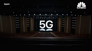 Apple CEO Tim Cook: Today we are bringing 5G to iPhone