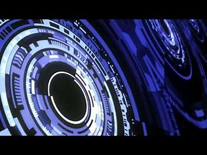 Futuristic Gear Motion HUD Interface || No-copyright || No logo