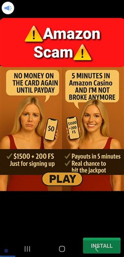 ⚠️Amazon Scam⚠️