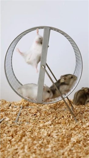Hilarious Hamster Wheel Fail😂