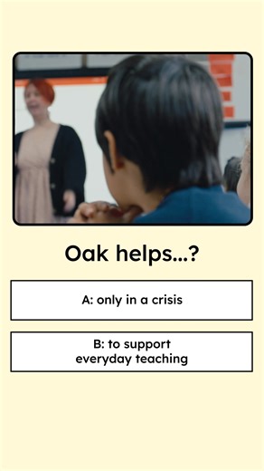 Oak resources are the planning power behind great teaching. | Oak National Academy