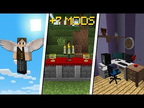 MAIS 7 MODS QUE TODO MUNDO PRECISA TER NO MINECRAFT!