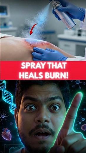 Burned Skin Healed with Spray 😳 | RECELL Skin Regeneration Explained