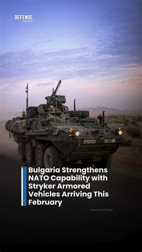 Bulgaria has begun building a reinforced NATO-aligned force as the first Stryker armored vehicles are scheduled to arrive in February, according to recent defense reporting. The acquisition of these modern wheeled combat vehicles marks a continuing effort by the Bulgarian armed forces to modernize their mechanized units and improve interoperability with allied partners. Stryker vehicles are designed to provide protected mobility and flexible mission support across a range of operational environm