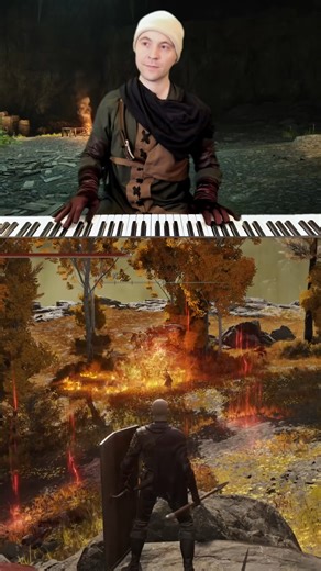 Nocturne for the Draconic Tree Sentinel 🎶 Many years ago, a close friend of mine used to play this song and I always thought it was the most beautiful music I'd ever heard. I recently found a book with the sheet music, and have been working on a couple. It's not perfect, but hey neither am I. I hope you enjoy! If you're new to my channel, I goof off playing Elden Ring as an invader. If I run into someone already fighting a boss I won't interrupt, but I will pop a squat and enjoy the show. The D