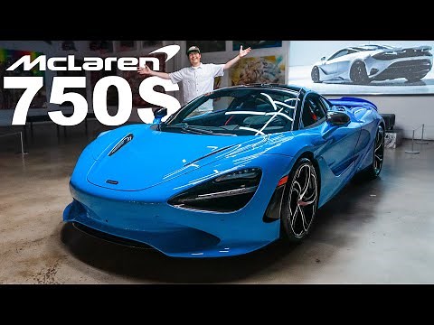 EXCLUSIVE ACCESS TO THE NEW MCLAREN 750S! *FULL WALKAROUND & REVIEW*