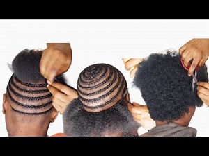 Trying Tiktok Low cut Crochet Hairstyle/ Beginner Friendly