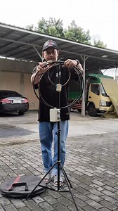 Magnetic Loop Antenna Homebrew #hamradio #amateurradio @sorotan | Galih Suryananto