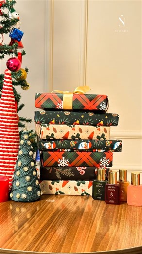 Nisara Beauty on Instagram: "This Christmas, treat your girlies to something unforgettable 🎄 The Perfume Gift Set brings a world of luxury fragrances and a truly indulgent scent experience in one box. shop now :https://www.nisarabeauty.com/collections/gift-sets/products/gourmet-gift-set-for-women"