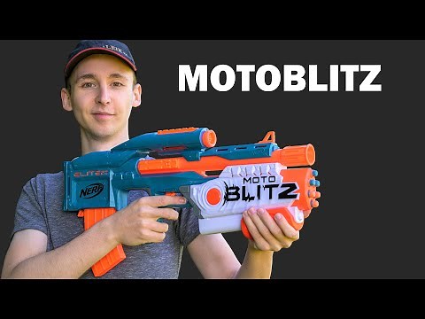 Nerf Elite 2.0 Motoblitz - Unboxing, Review & Test | MagicBiber [deutsch]
