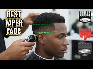The Best Taper Fade Technique For Black Men