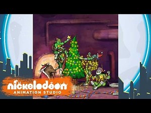 TMNT Christmas Tree Time Lapse | Teenage Mutant Ninja Turtles | Nickelodeon Animation