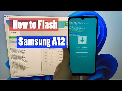 How to flash Samsung Galaxy A12 | Flash firmware Android 11 with ODIN3
