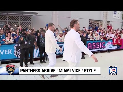 Florida Panthers and New York Rangers bring Miami Vice flair to Winter Classic
