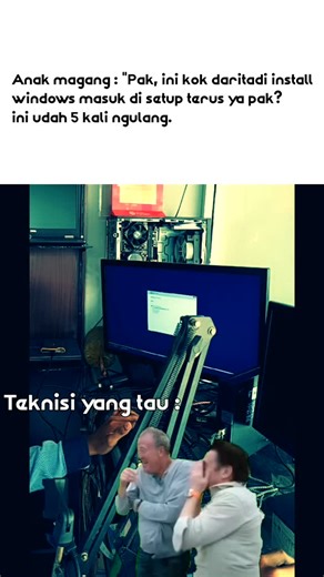 Trust Comp on Instagram: "⚠️PENJELASAN DI BAWAH⚠️ Hal ini bisa terjadi karena urutan boot (boot priority) di BIOS/UEFI masih mengarah ke flashdisk. Jadi, setelah proses instalasi selesai dan sistem restart, komputer masih membaca flashdisk sebagai prioritas utama, yang mengarah ke pengulangan proses setup Windows dari awal. Biasanya, setelah Windows selesai diinstall dan restart otomatis, sistem seharusnya langsung boot ke hard disk atau SSD yang sudah terinstal Windows. Tapi kalau flashdisk mas