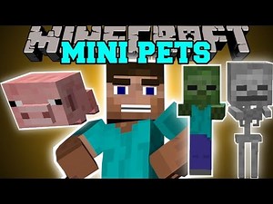 Minecraft: MINI MOBS MOD (LITTLE FIGHTING CREEPERS, PIGS, ZOMBIES, & MORE!) Mod Showcase