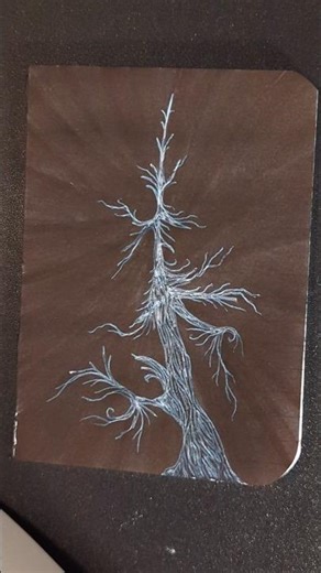 Elf Tree 🌲 time lapse drawing