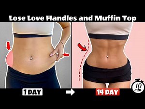 Lose Love Handles & Muffin Top At Home 🔥(100% GUARANTEED Result in 14 Days) 10 min ABS Workout